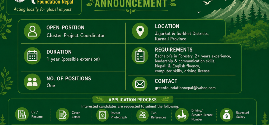 Vacancy Announcement
